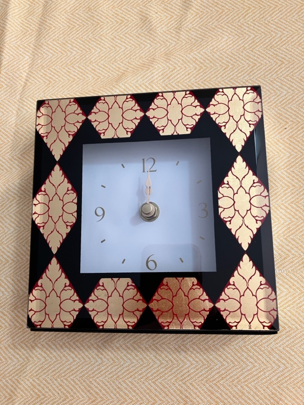 MacKenzie-Childs Evenfall Desk Clock - Picture 9 of 10